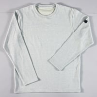 HOFI-049［モンスターオンス］リネンウール長袖Ｔシャツ：ミスト