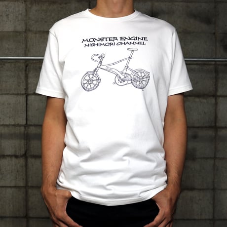 HOFI-028 ペンアートＴシャツ：4. 西森チャンネル（自転車）