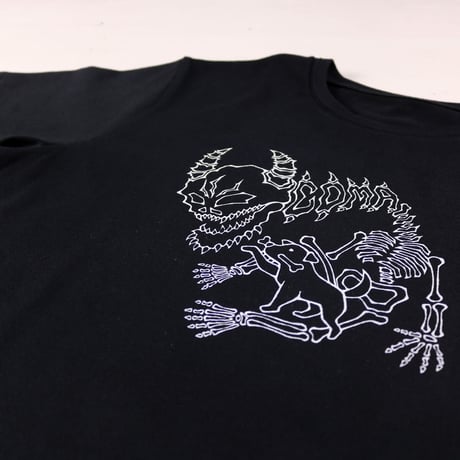 HOFI-028 ペンアートＴシャツ：9. COMA (dog+bone)