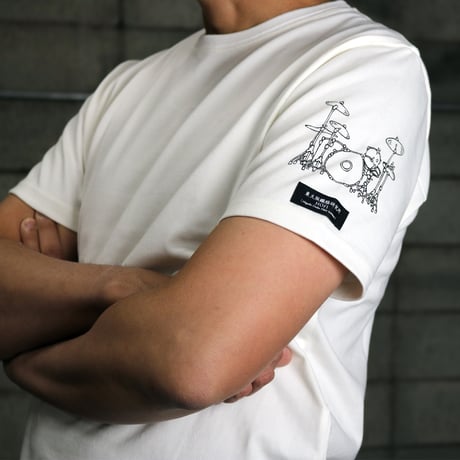 HOFI-028 ペンアートＴシャツ：46. 袖 ドラムセット