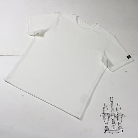 HOFI-029 スーピマ超長綿 強撚Ｔシャツ：ホワイト