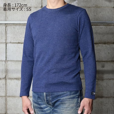HOFI-016 リネンウールモンスターオンス 長袖Ｔシャツ： グリーン