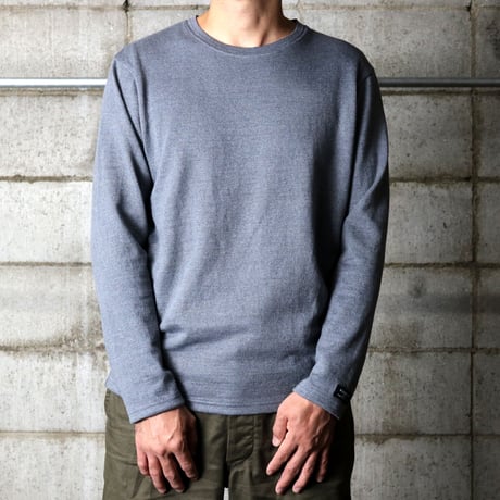 HOFI-016 リネンウールモンスターオンス 長袖Ｔシャツ： スティール
