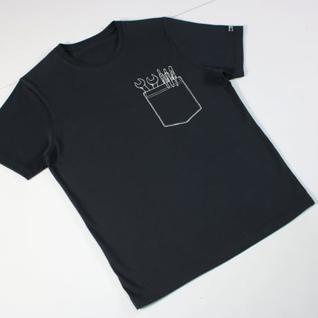 HOFI-028 ペンアートＴシャツ：61. 工具入り胸ポケット
