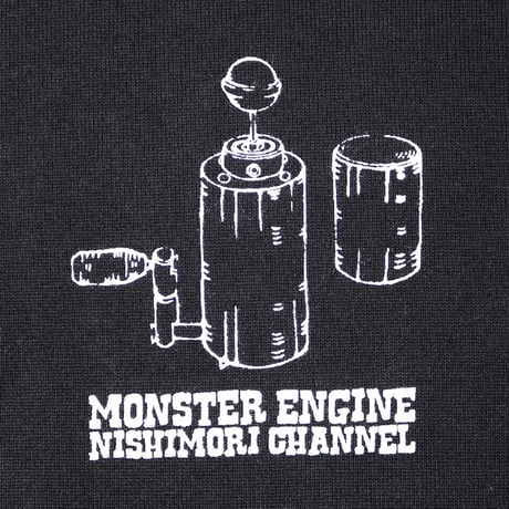 HOFI-028 ペンアートＴシャツ：42. 西森チャンネル（袖：飴回し機）