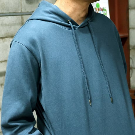 HOFI-035 [HOODIE] reboot vintage code.02：ティールブルー