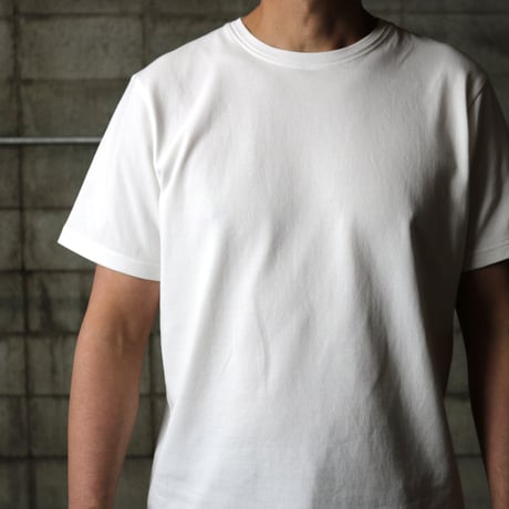 HOFI-029 スーピマ超長綿 強撚Ｔシャツ：ホワイト