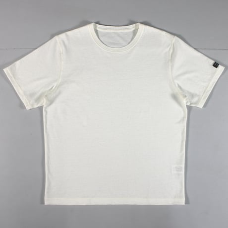HOFI-052 リネンコットン強撚Ｔシャツ：ホワイト