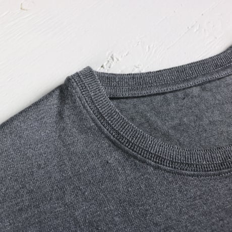 HOFI-016 リネンウールモンスターオンス 長袖Ｔシャツ： スティール