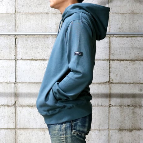 HOFI-035 [HOODIE] reboot vintage code.02：ティールブルー