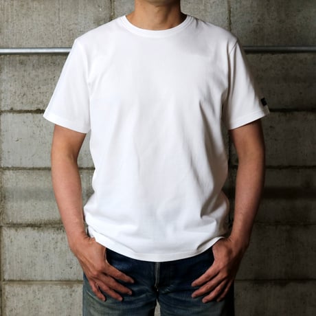 HOFI-029 スーピマ超長綿 強撚Ｔシャツ：ホワイト