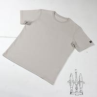 HOFI-029 スーピマ超長綿 強撚Ｔシャツ：アッシュ