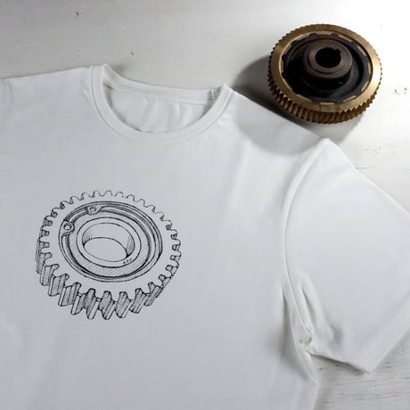 HOFI-028 ペンアートＴシャツ：12. 歯車
