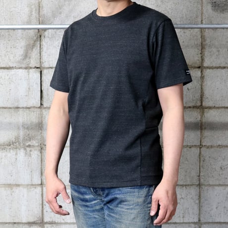 HOFI-024 ペルー超長綿 サイドポケットＴシャツ：チャコール