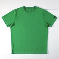 HOFI-021 オーガニック超長綿 タック襟Ｔシャツ：グリーン