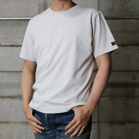 HOFI-029 スーピマ超長綿 強撚Ｔシャツ：シルバーグレー