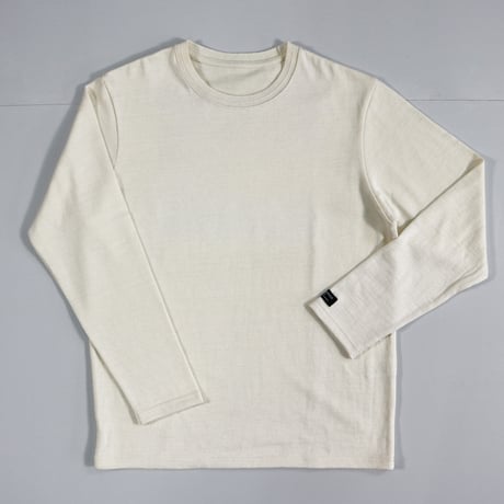 HOFI-016 リネンウールモンスターオンス 長袖Ｔシャツ：アイボリー