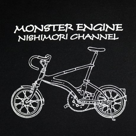 HOFI-028 ペンアートＴシャツ：4. 西森チャンネル（自転車）