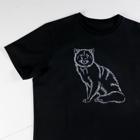 HOFI-028 ペンアートＴシャツ：29. チベットスナギツネ