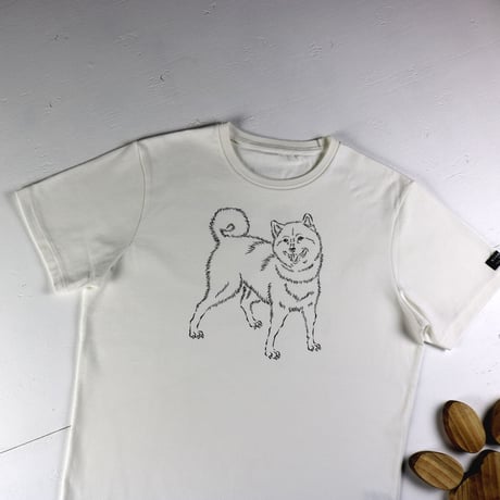 HOFI-028 ペンアートＴシャツ：32. 柴犬