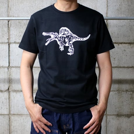 HOFI-028 ケシゴムハンコＴシャツ：スピノサウルス