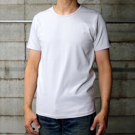HOFI-015 インド超長綿 強撚Ｔシャツ：シルバー