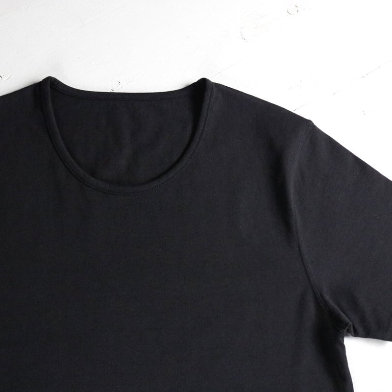 HOFI-015 インド超長綿 強撚Tシャツ：チャコール | 東大阪繊維研究所
