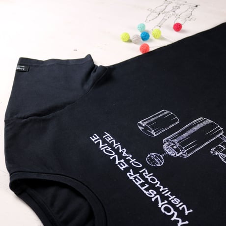 HOFI-028 ペンアートＴシャツ：11. 西森チャンネル （飴回し機）