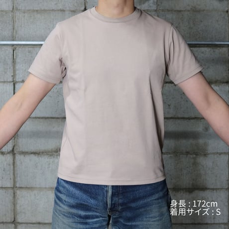 HOFI-017 エジプト超長綿 ハイツイストＴシャツ：ブラック