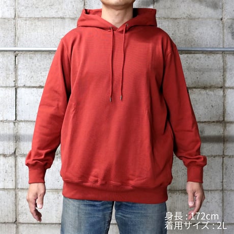 HOFI-035 [HOODIE] reboot vintage code.02：ブラウンレッド