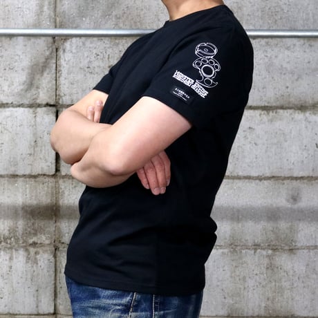 HOFI-028 ペンアートＴシャツ：43. 西森チャンネル （袖：ナックル）