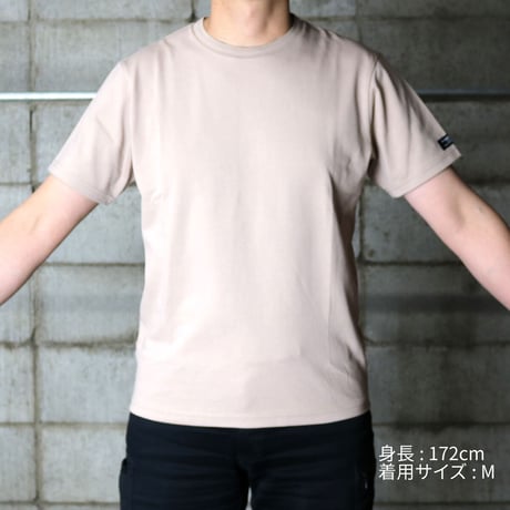 HOFI-017 エジプト超長綿 ハイツイストＴシャツ：ブラック