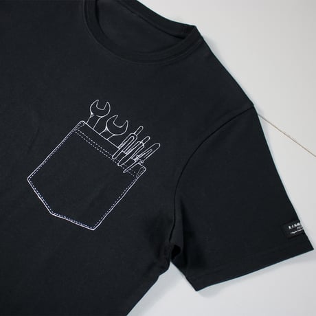 HOFI-028 ペンアートＴシャツ：61. 工具入り胸ポケット