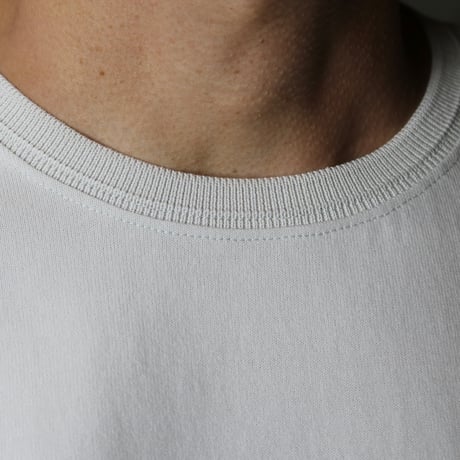 HOFI-029 スーピマ超長綿 強撚Ｔシャツ：シルバーグレー