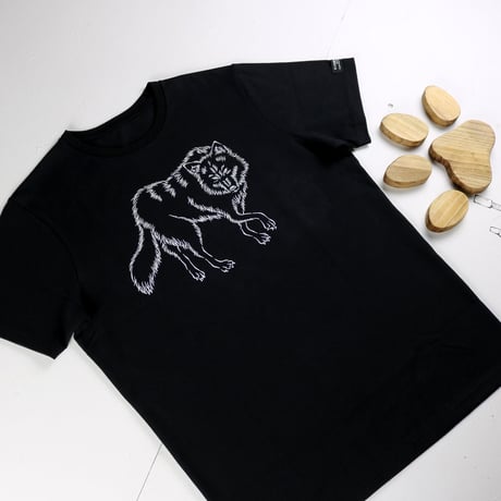 HOFI-028 ペンアートＴシャツ：31. ハイイロオオカミ