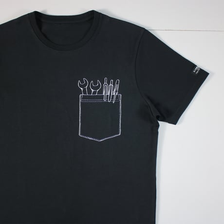 HOFI-028 ペンアートＴシャツ：61. 工具入り胸ポケット