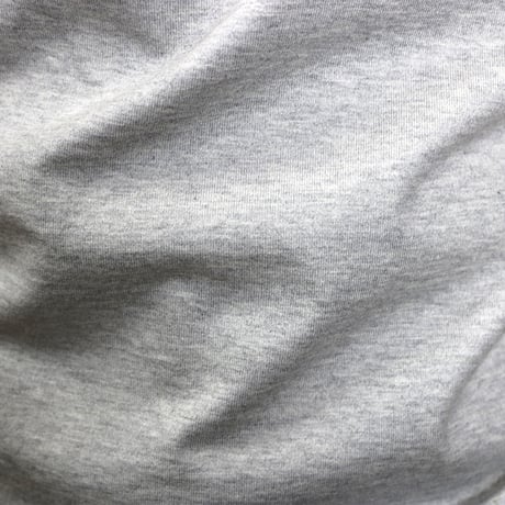 HOFI-031 ペルー超長綿 ヘンリーネックＴシャツ：グレー