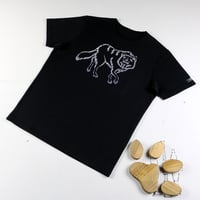 HOFI-028 ペンアートＴシャツ：31. ハイイロオオカミ
