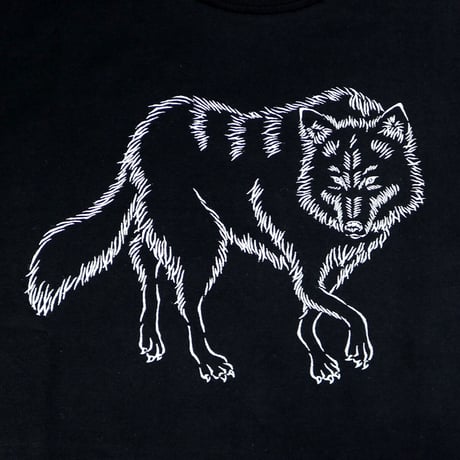 HOFI-028 ペンアートＴシャツ：31. ハイイロオオカミ
