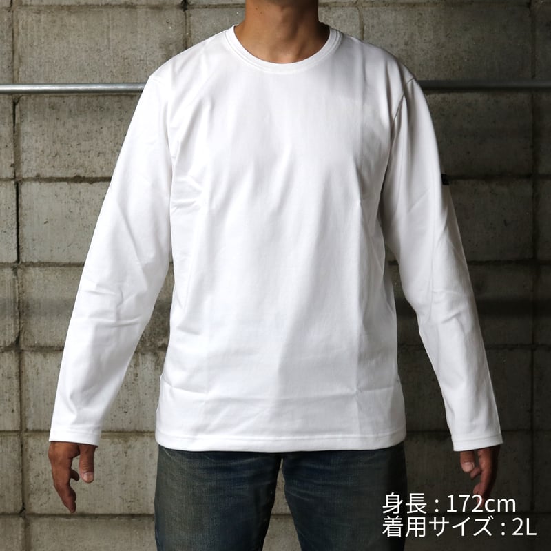 HOFI-023R-JB [ 本藍染 ] オーガニック超長綿 タック襟長袖Tシャツ