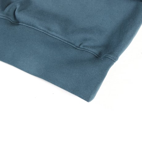 HOFI-035 [HOODIE] reboot vintage code.02：ティールブルー