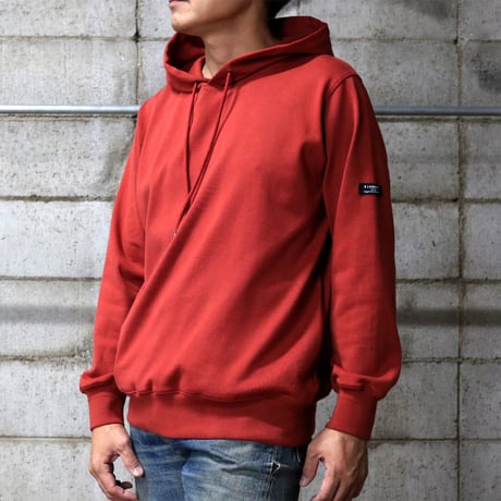 HOFI-035 [HOODIE] reboot vintage code.02：ブラウンレッド
