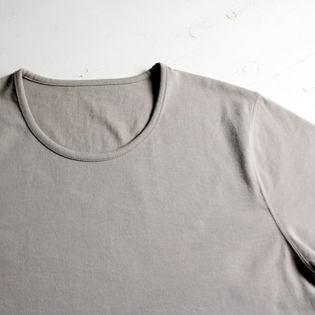 HOFI-015 インド超長綿 強撚Ｔシャツ：サンドベージュ