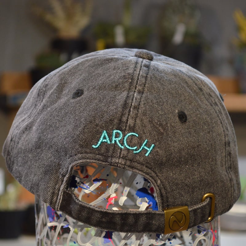 アパレル 】グラフィティ デニム刺繍CAP 【 hiko's SELECT