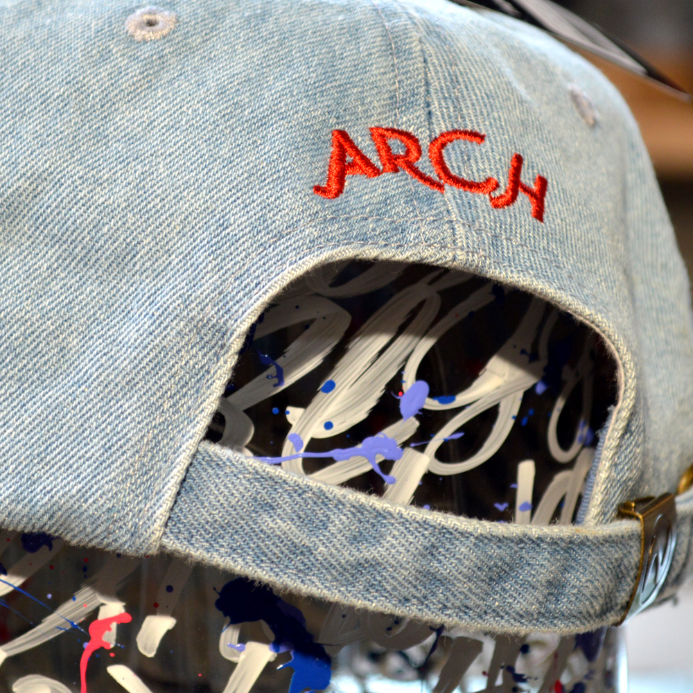 アパレル 】グラフィティ デニム刺繍CAP 【 hiko's SELECT 】 | A-P