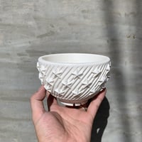 【鉢】 Fat Warks  3Dプリンター鉢 star bowl M size ホワイト