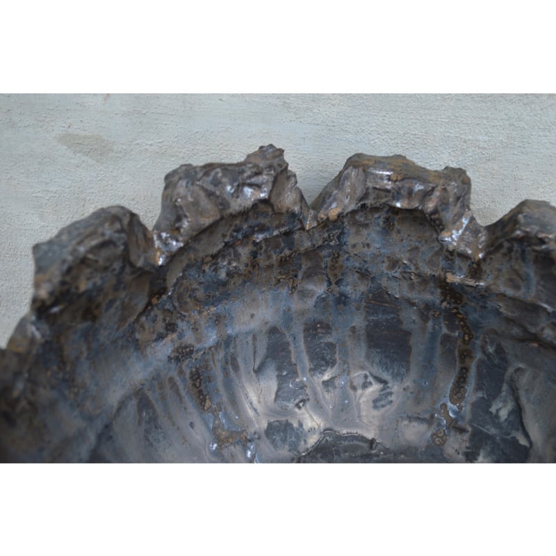 鉢】姫野 翔太 Tsubomi 銀菊 < 大鉢 > 陶器鉢 | A-PLANTS|塊根植物販売