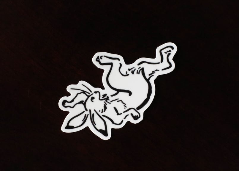 HICASEAL GIGA 蓄光ステッカー【鳥獣戯画】 | 三島大世商店