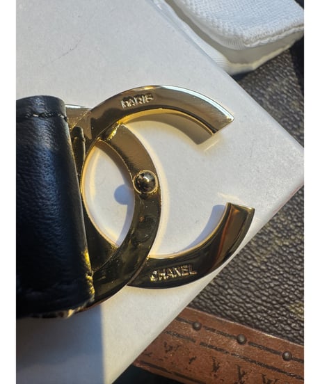 vintage CHANEL belt リバーシブル