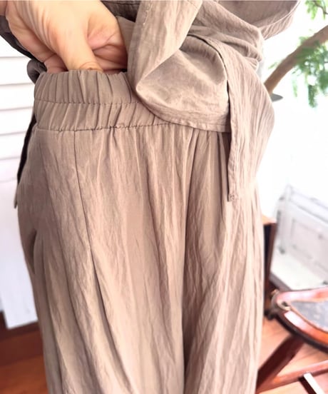 ワイドパンツセットアップ